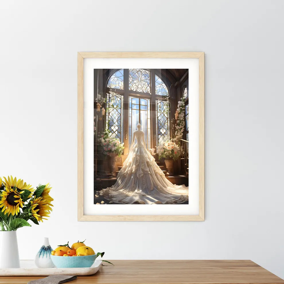 A Mannequin In A Wedding Dres - Kitchen Hangings