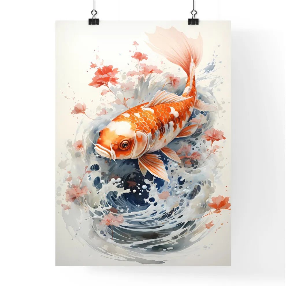 A Painting Of A Fish Poster