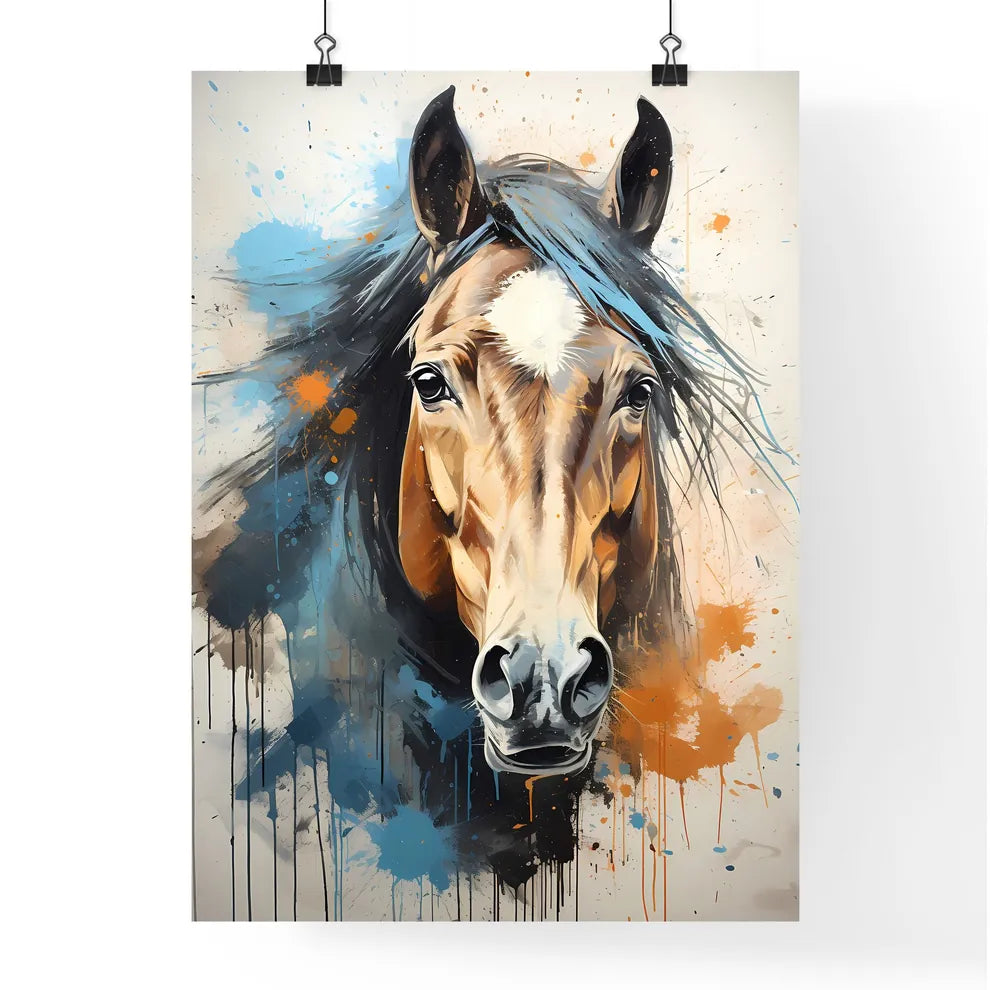 A Painting Of A Horse Poster