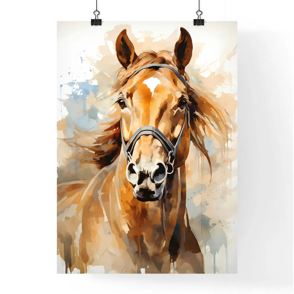 A Painting Of A Horse Poster