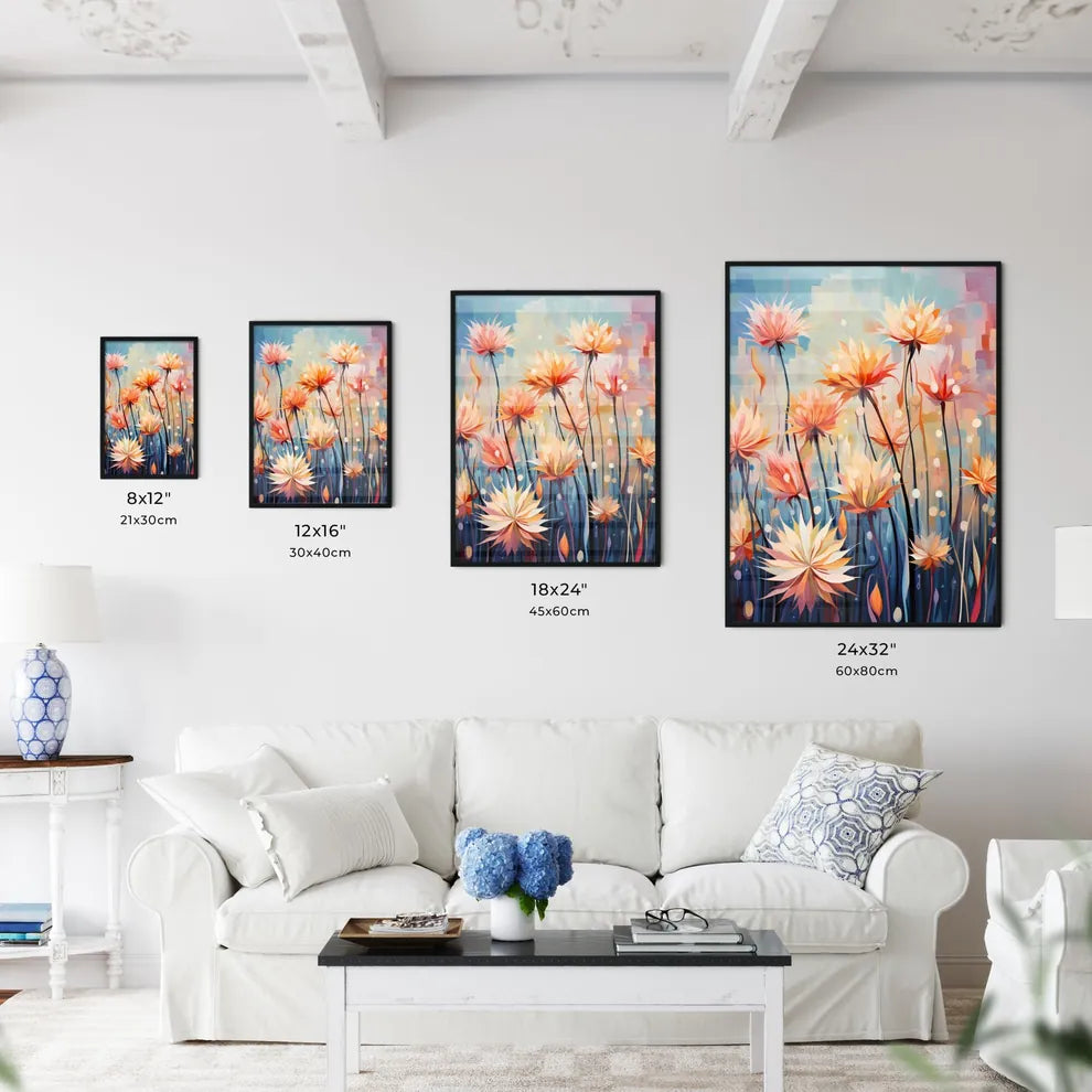 A Painting Of Flower Wall Art