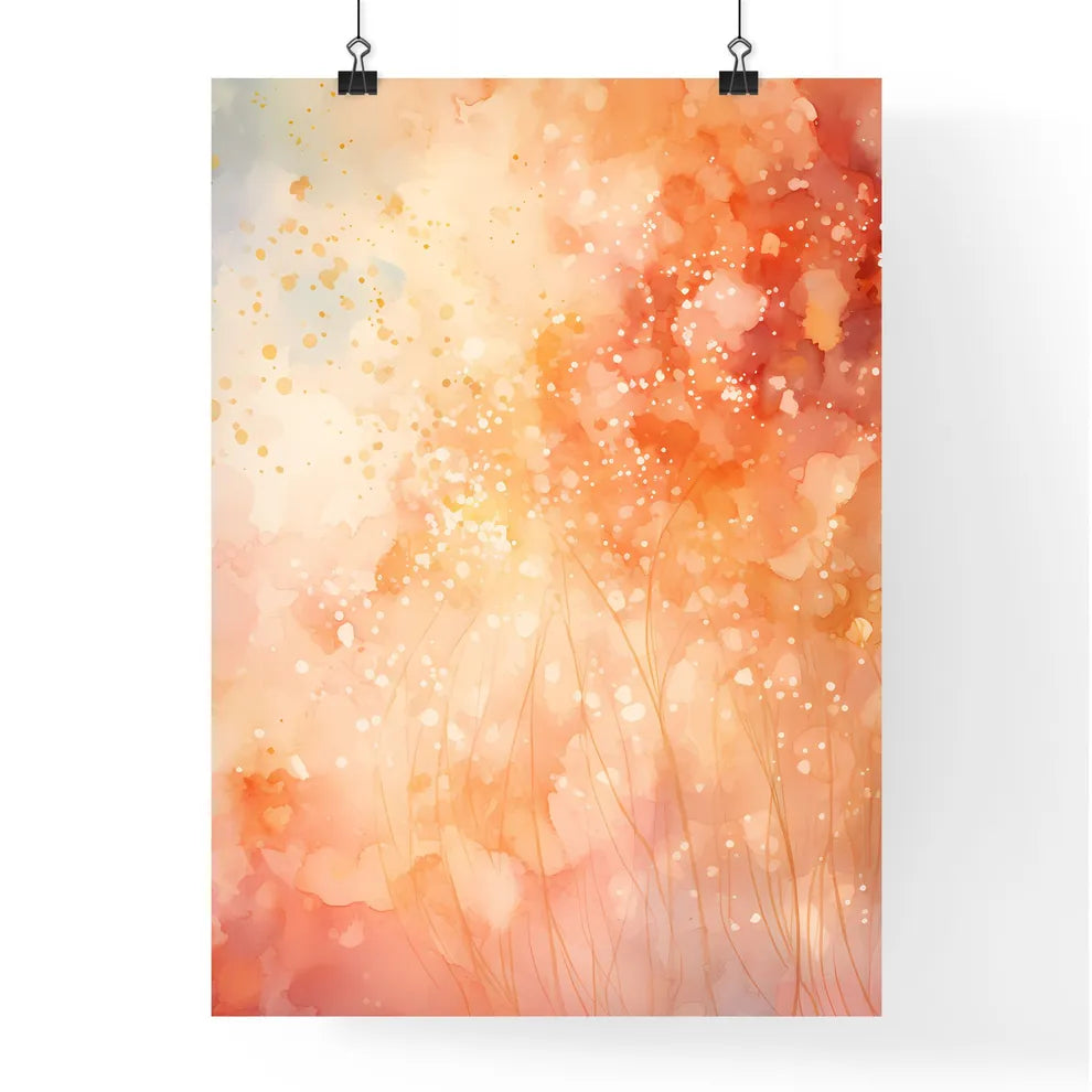 A Painting Of Flowers And Plant Poster