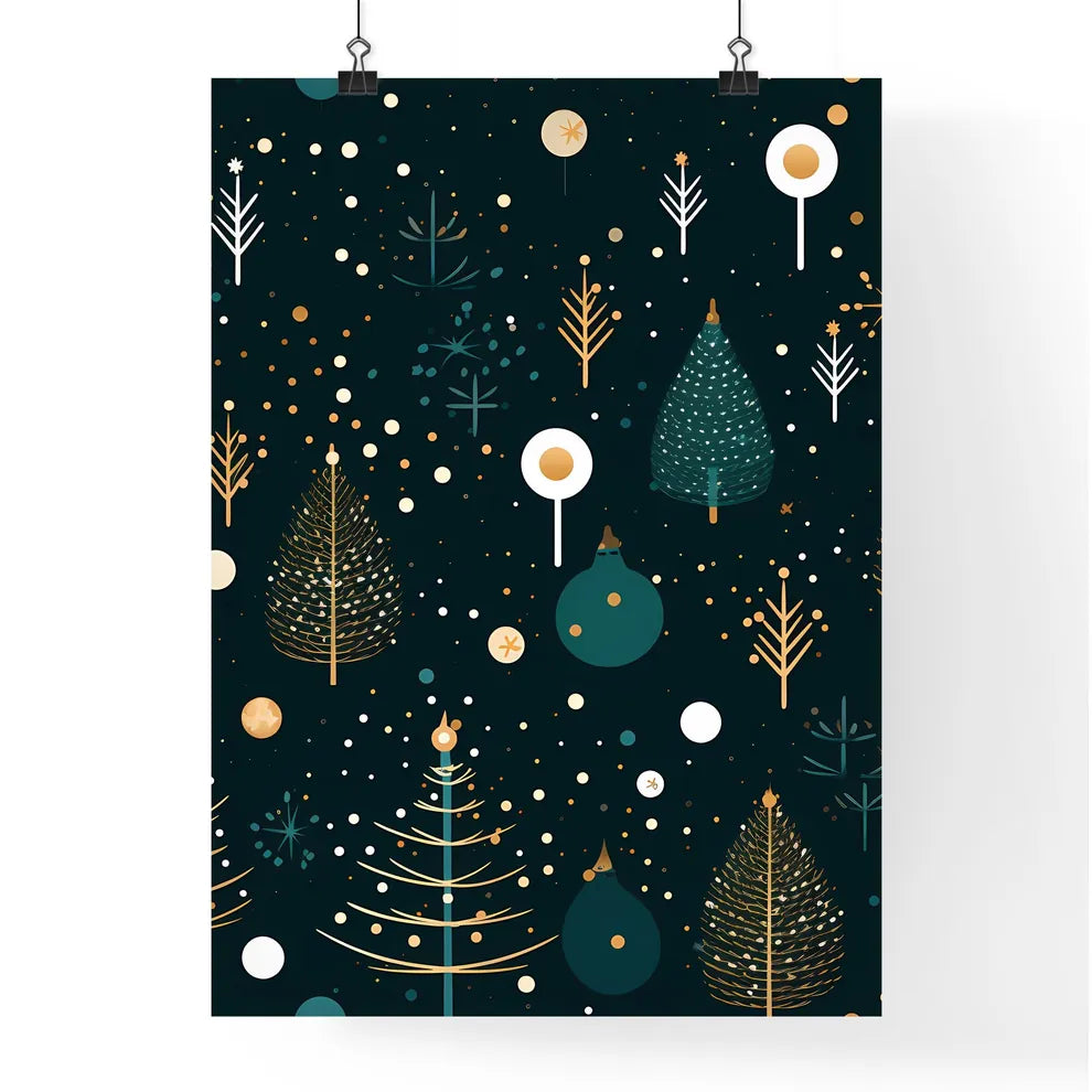 A Pattern Of Trees And Sno Poster