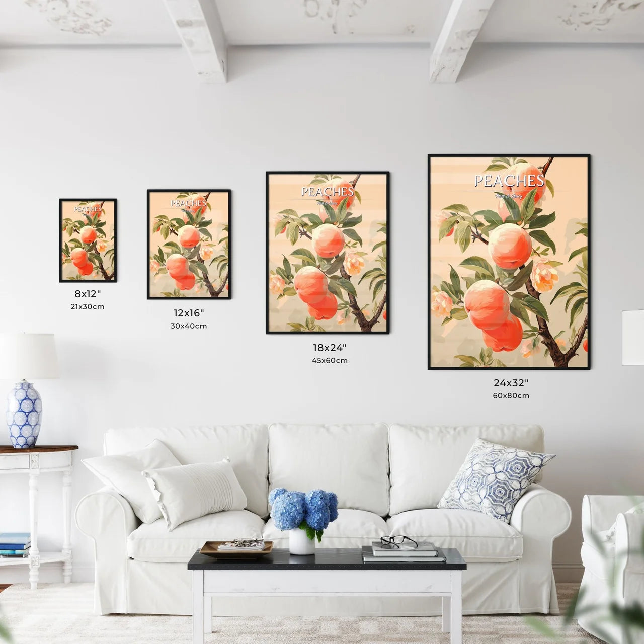 A Peaches On A Tre - Kitchen Hangings