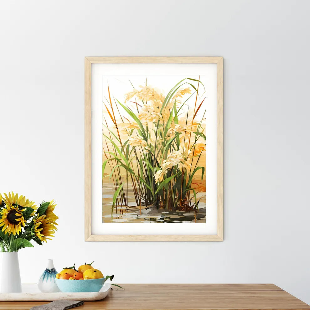 A Plant Growing In The Wate - Kitchen Hangings