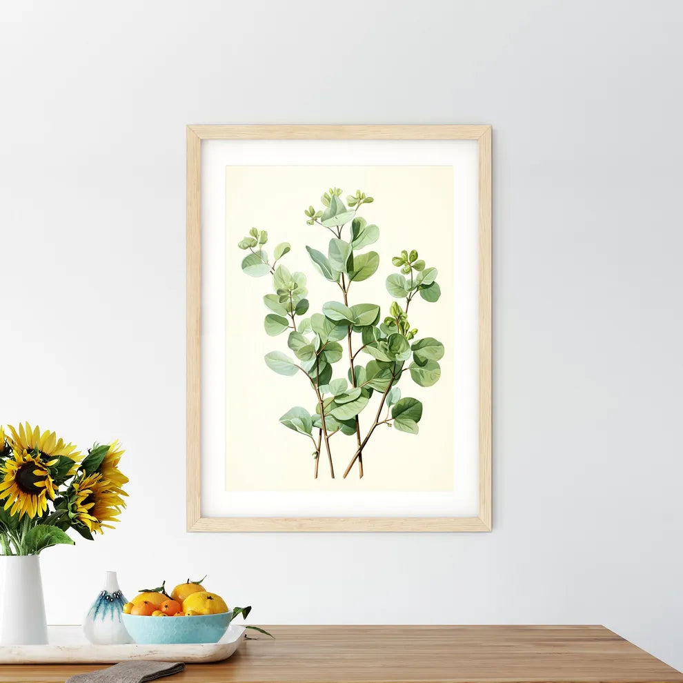 A Plant With Green Leave - Kitchen Hangings