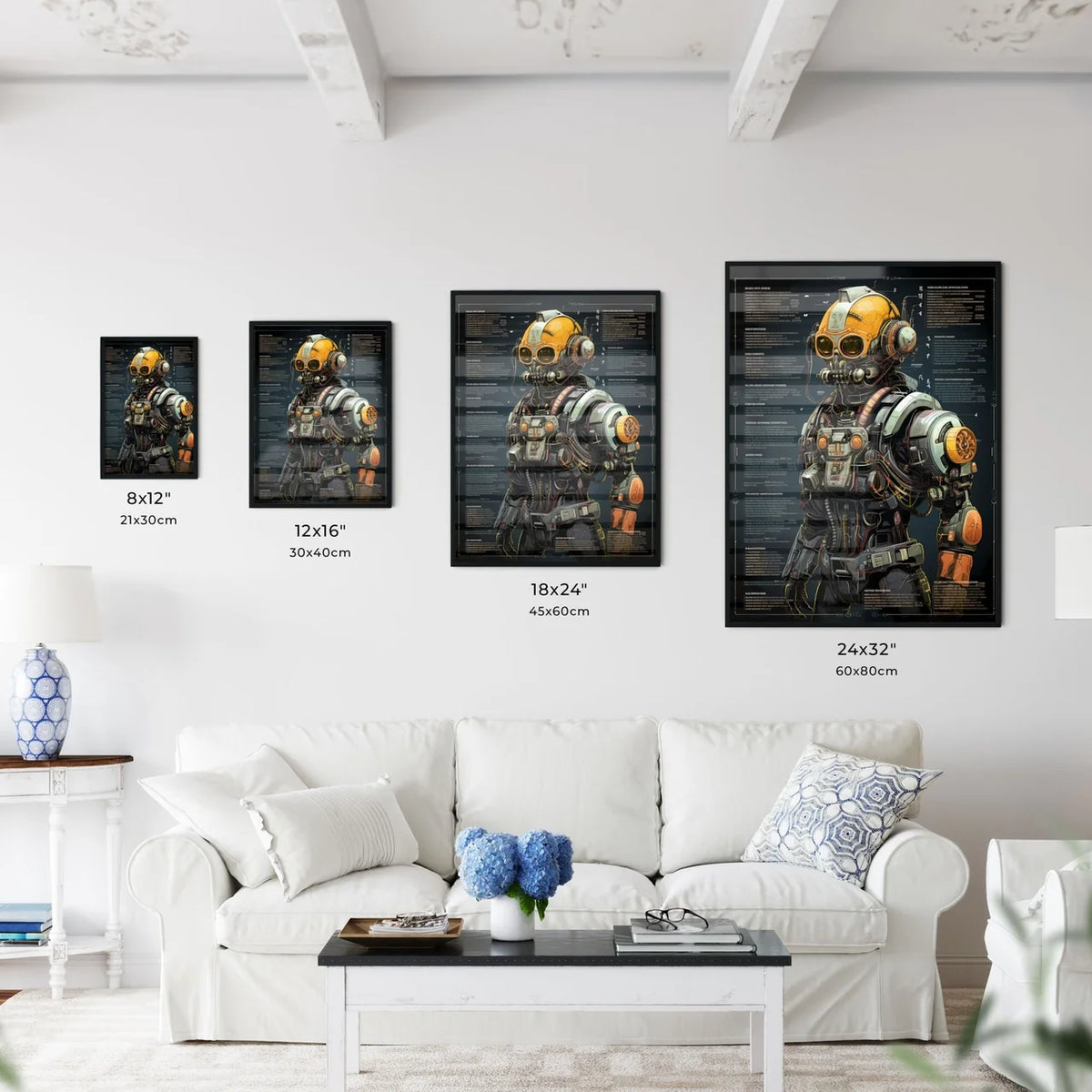 A Poster Of A Robo Wall Art
