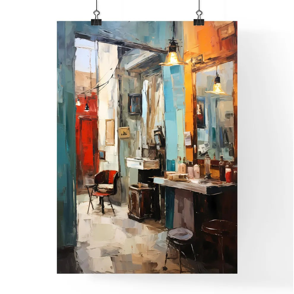 A Room With A Chair And A Sin Poster