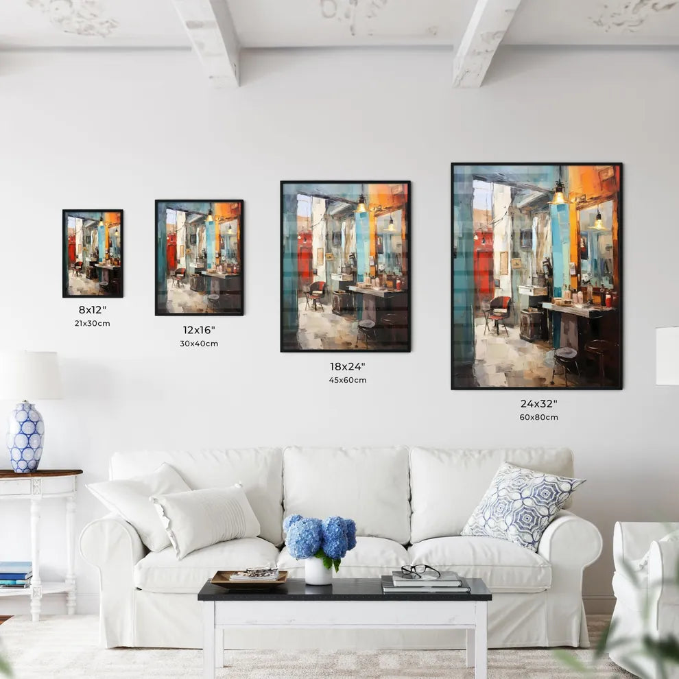 A Room With A Chair And A Sin Wall Art