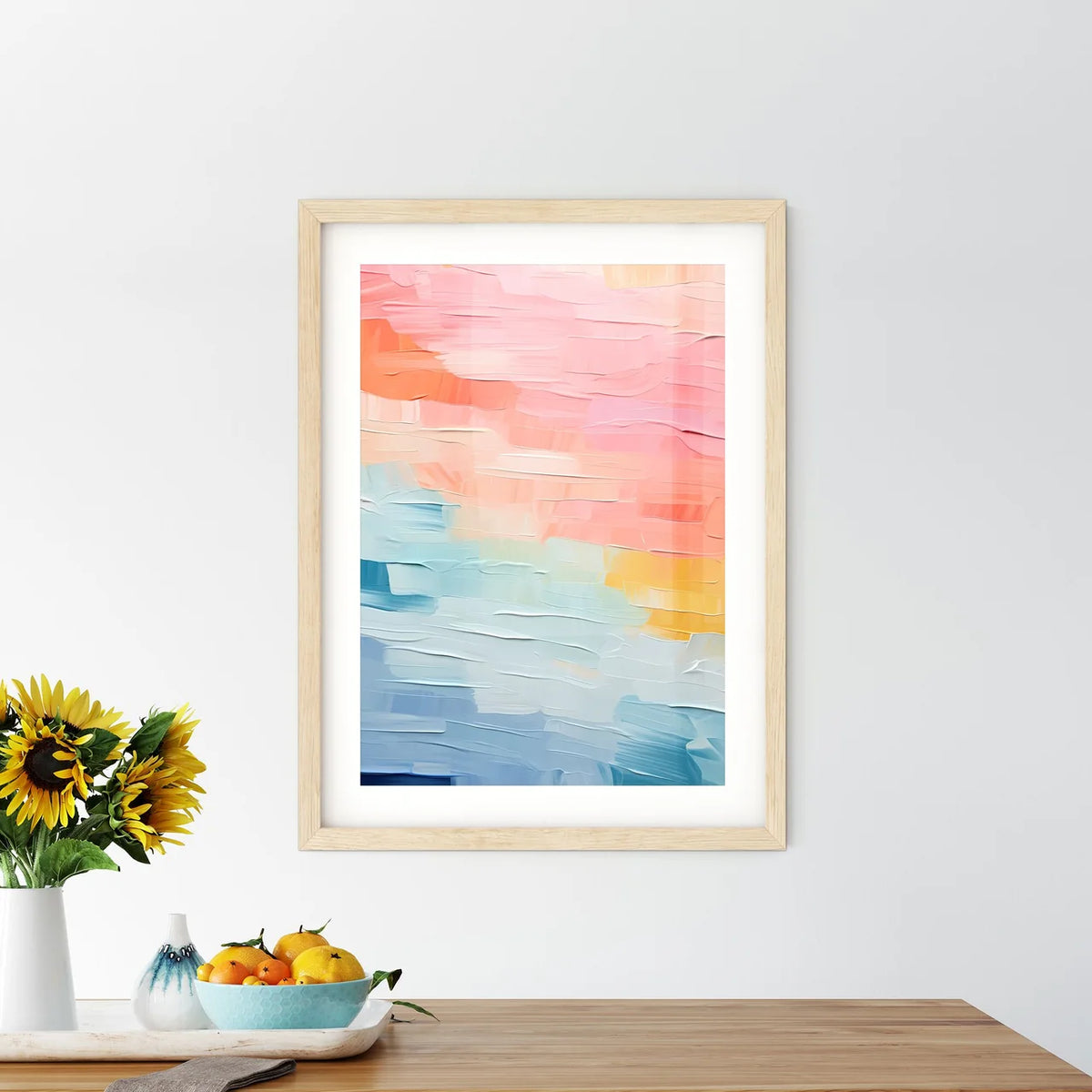 Abstract - A Close Up Of A Paintin - Kitchen Hangings