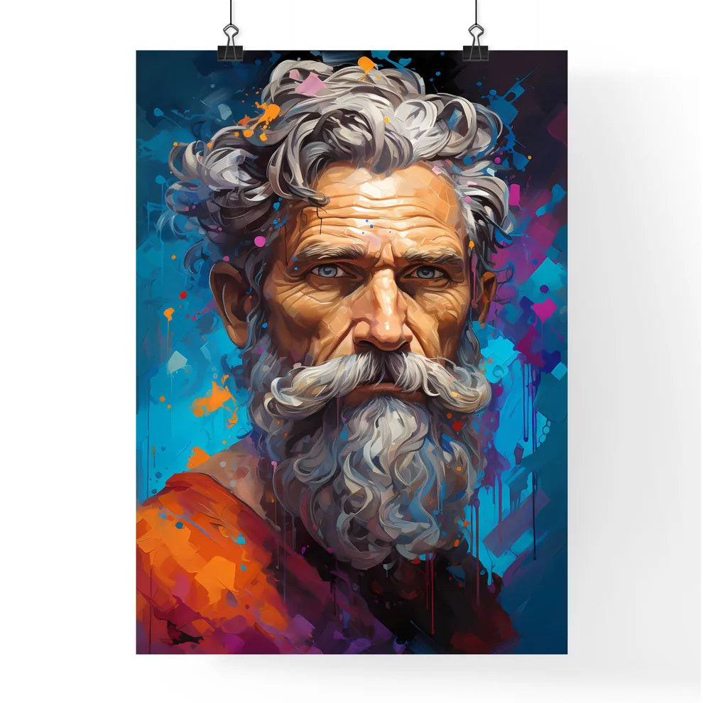 Archimedes Of Syracuse - A Man With A Beard  Poster