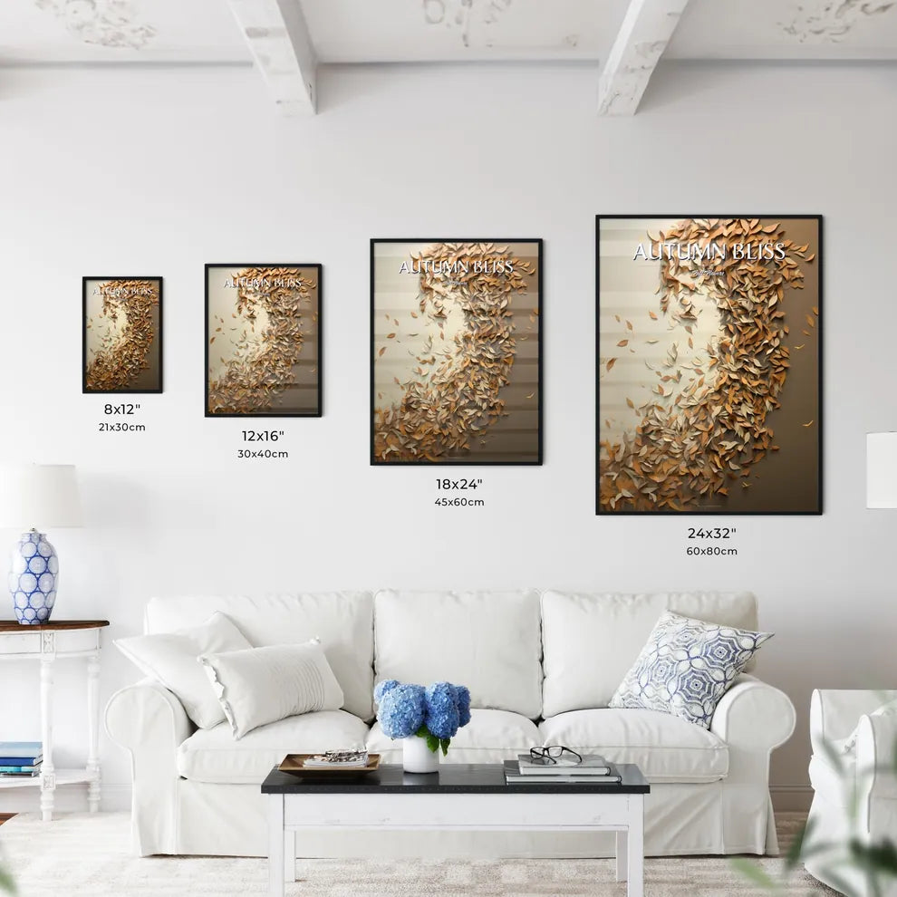 Autumn - A Group Of Leaves On A W - Kitchen Hangings