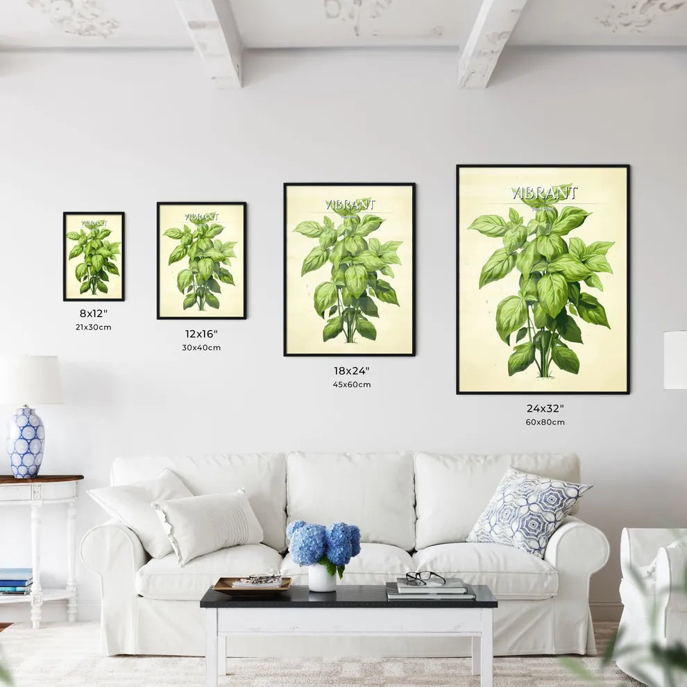 Basil - A Plant With Green Leave - Kitchen Hangings