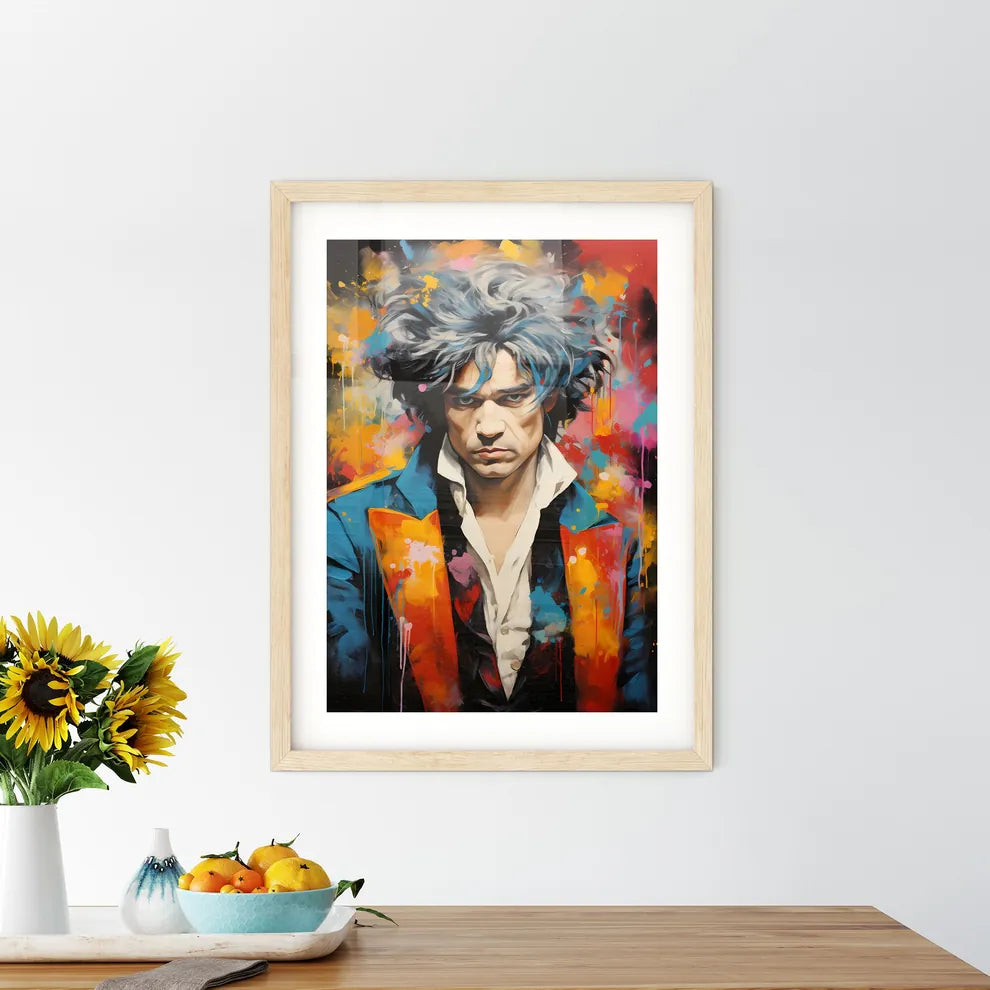 Beethoven - A Man With Nice Hai - Kitchen Hangings