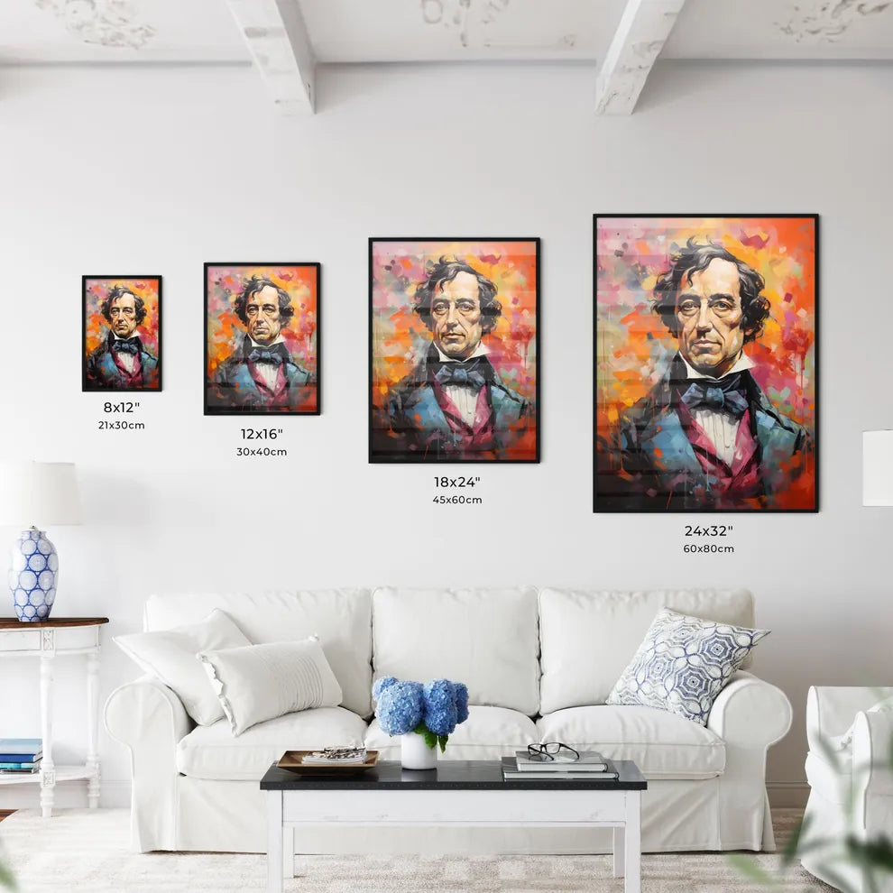 Benjamin Disraeli - A Painting Of A Ma Wall Art