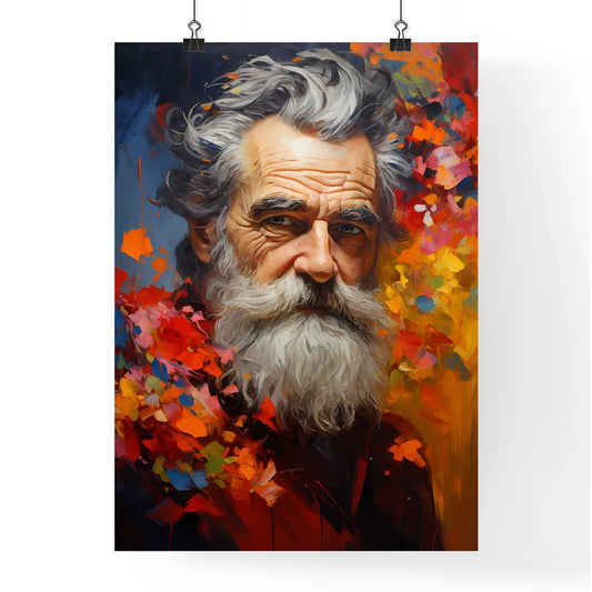 Claude Monet - A Painting Of A Man With A Wh Poster