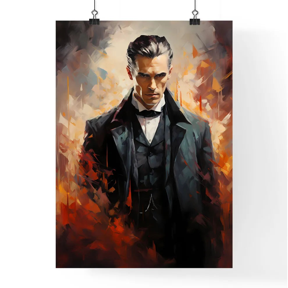 Count Dracula - A Man In A Sui Poster