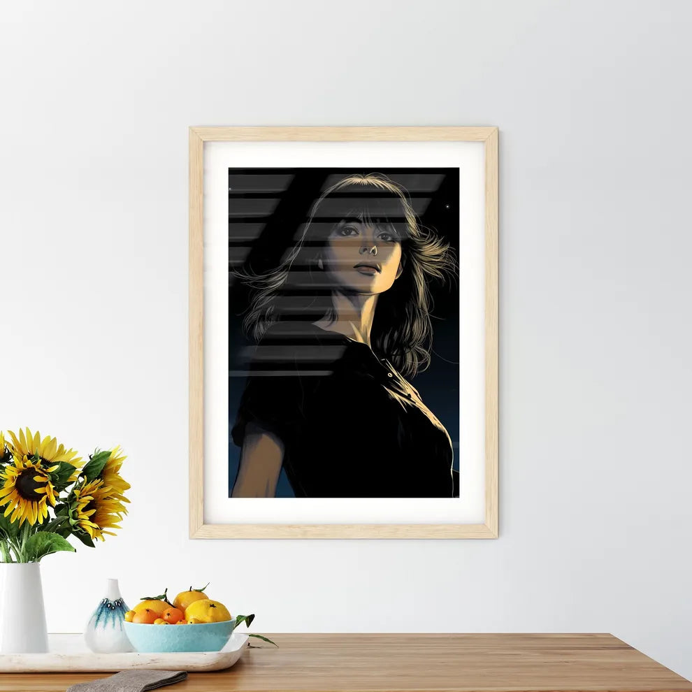 Dark Fantasy - A Woman With Long Hair And A  - Kitchen Hangings