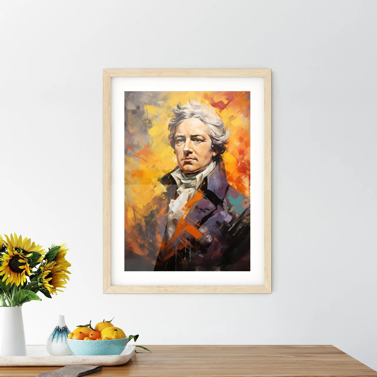 Edward Jenner - A Painting Of A Ma - Kitchen Hangings