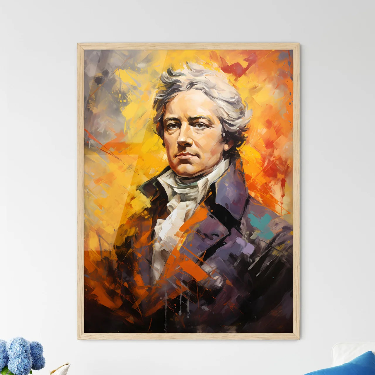 Edward Jenner - A Painting Of A Ma - Framed Art Print