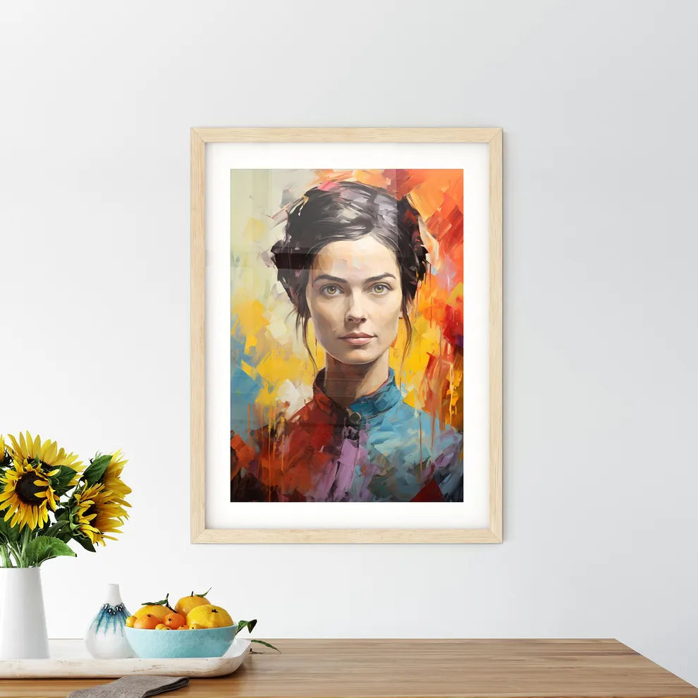 Emily Dickinson - A Painting Of A Woma - Kitchen Hangings