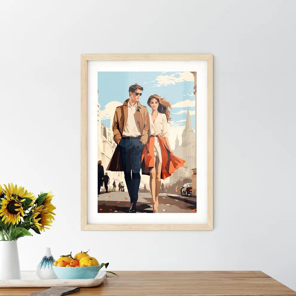 Fashion - A Man And Woman Walking Down A Street Size Chart