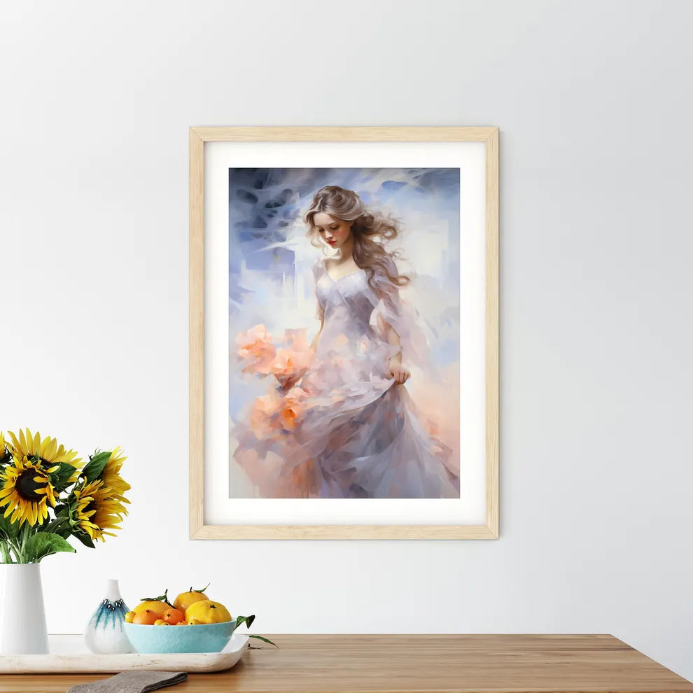 Feelings - A Woman In A Dres - Kitchen Hangings