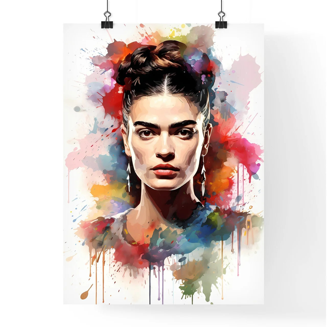 Frieda Kahlo - A Woman With A Bu Poster