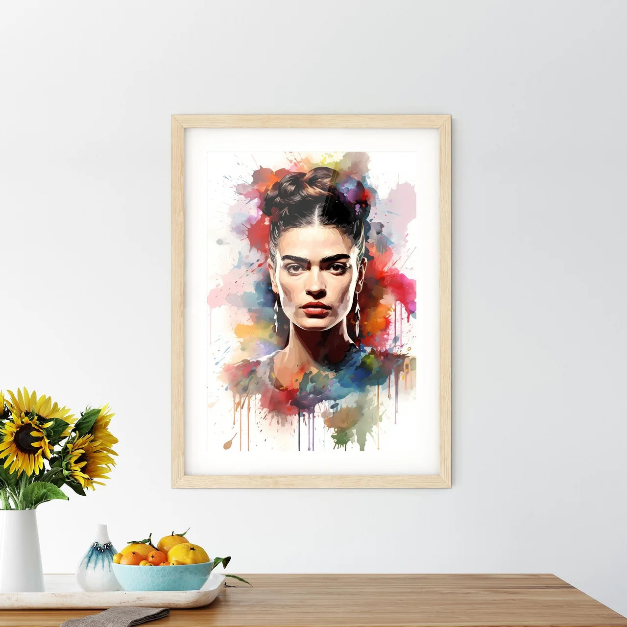 Frieda Kahlo - A Woman With A Bu - Kitchen Hangings