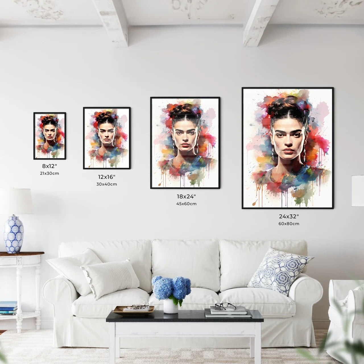 Frieda Kahlo - A Woman With A Bu Wall Art