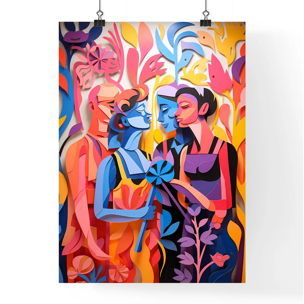 Friendship - A Group Of People In Different  Poster