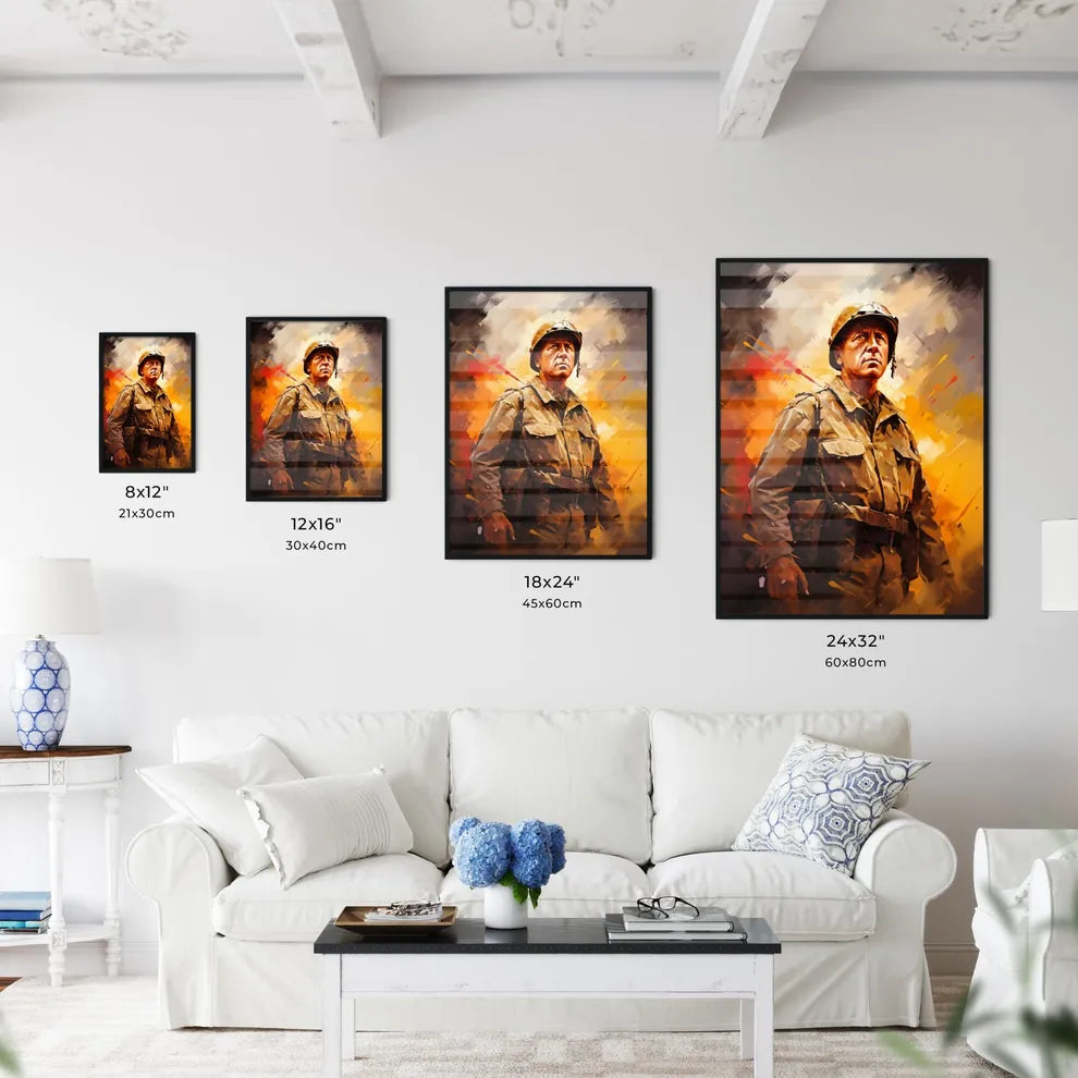 General George Patton  Wall Art
