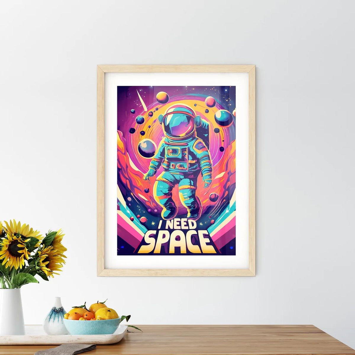 I Need Space - An Astronaut In Spac - Kitchen Hangings