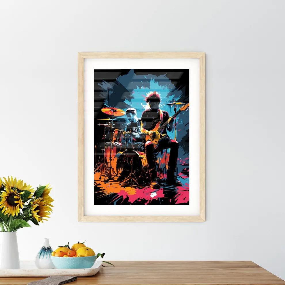 It's Loud - A Group Of Men Playing Instrumen - Kitchen Hangings