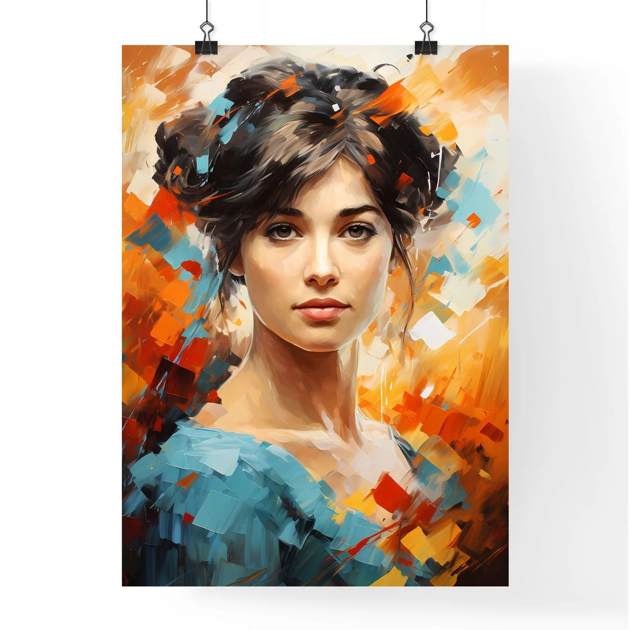 Jane Austen - A Painting Of A Woma Poster