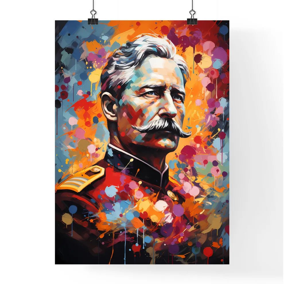 Kaiser Wilhelm Ii - A Painting Of A Man With Poster