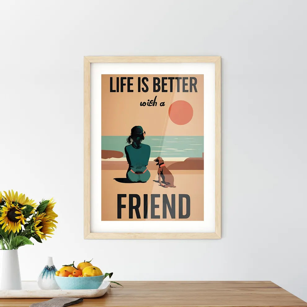 Life Is Better With A Friend  Size Chart