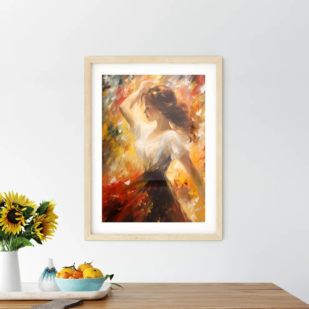 Little Dancer - A Painting Of A Woma - Kitchen Hangings