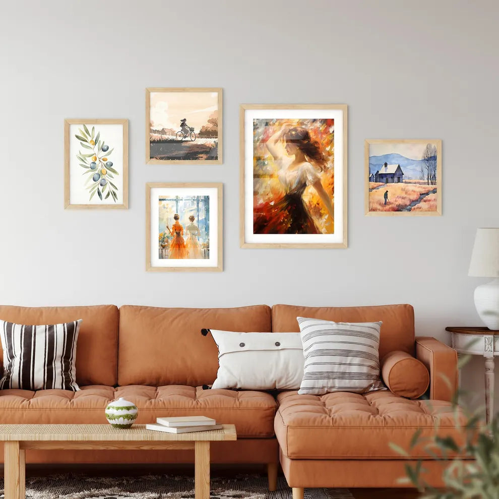 Little Dancer - A Painting Of A Woma Framed Print