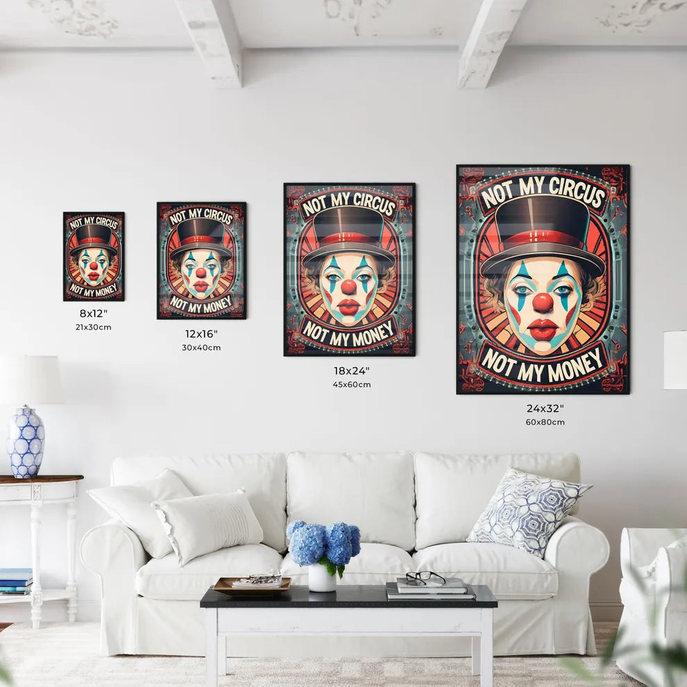Not My Circus Wall Art