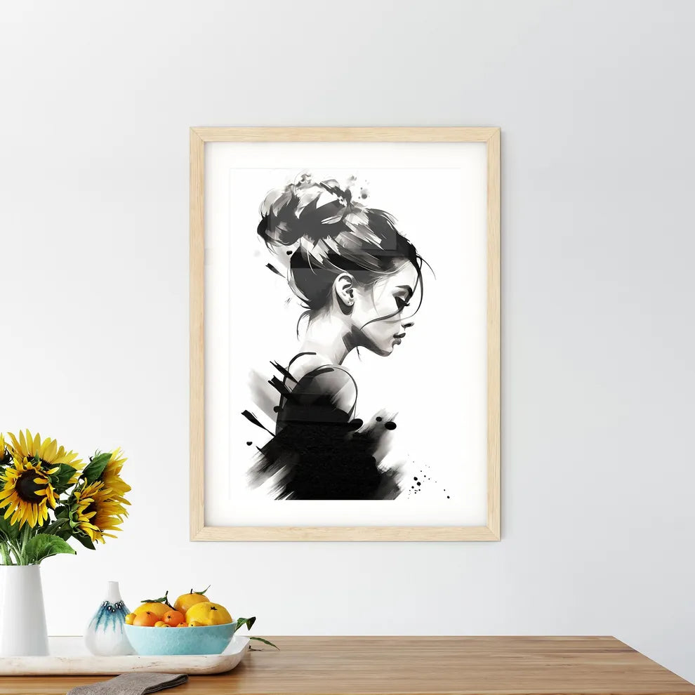 Portrait - A Woman With A Bu - Kitchen Hangings