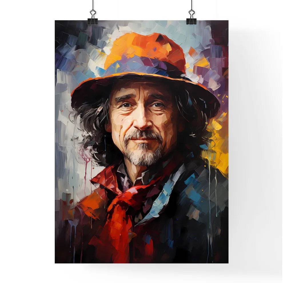 Rembrandt - A Painting Of A Man Wearing A Ha Poster