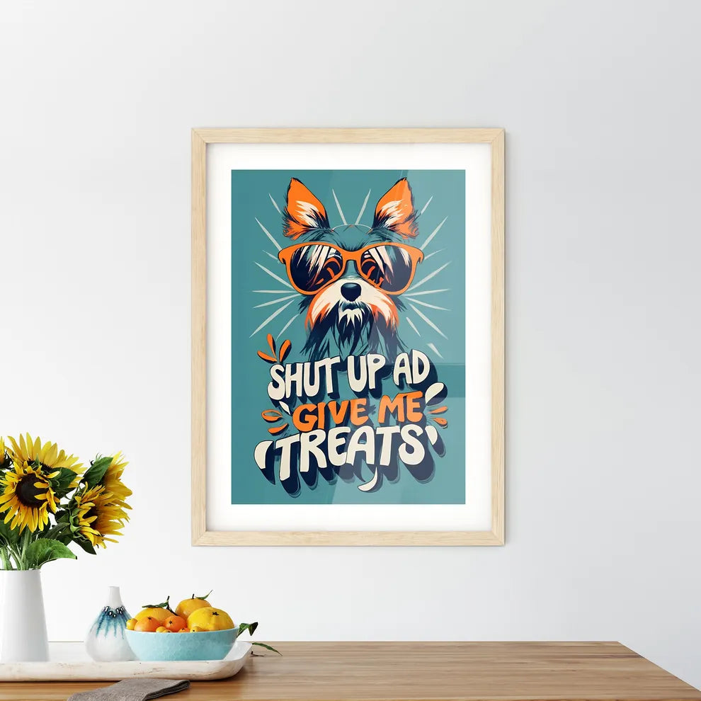 Shut Up And Give Me Treats  Size Chart