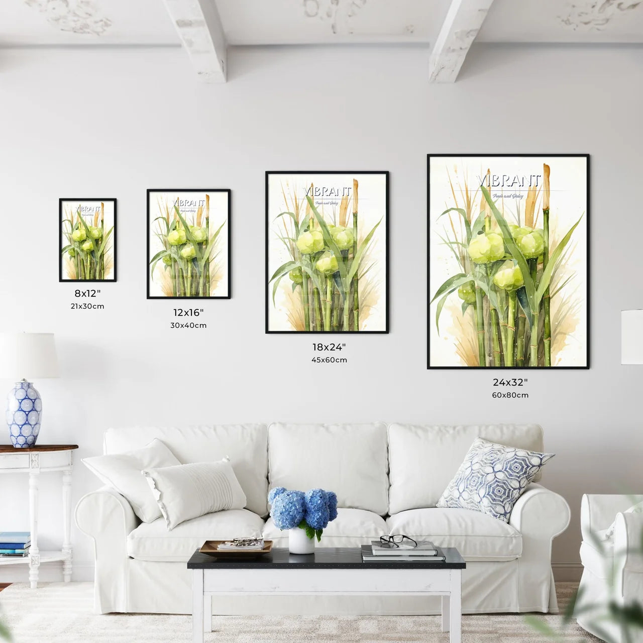 Sugar Cane - A Watercolor Painting Of - Kitchen Hangings