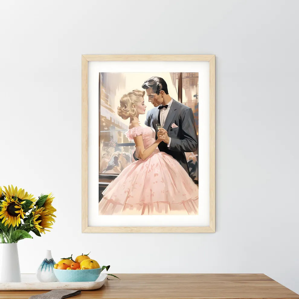 The Application - A Man And Woman In A Dres - Kitchen Hangings