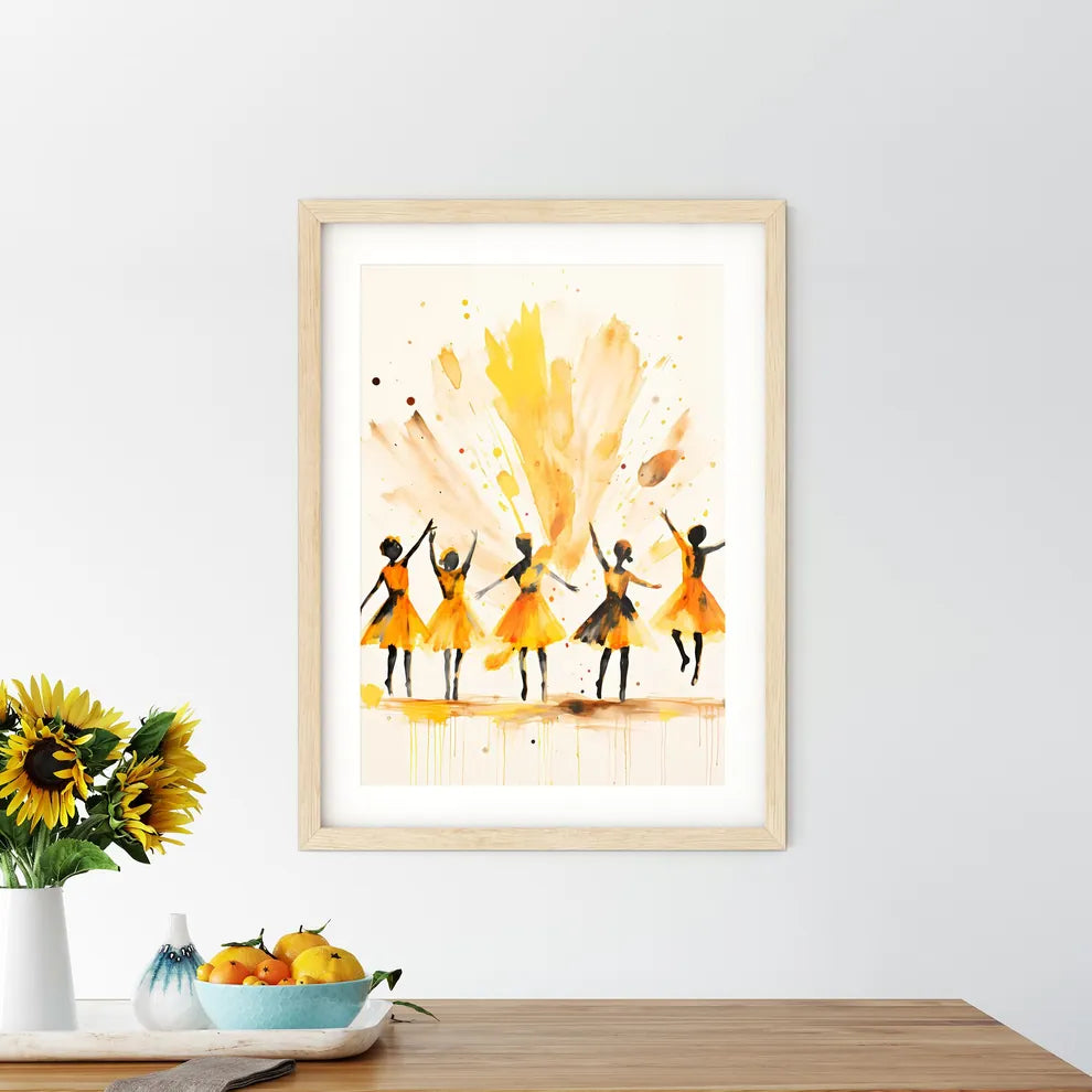 The Ballet - A Group Of Women Dancin - Kitchen Hangings