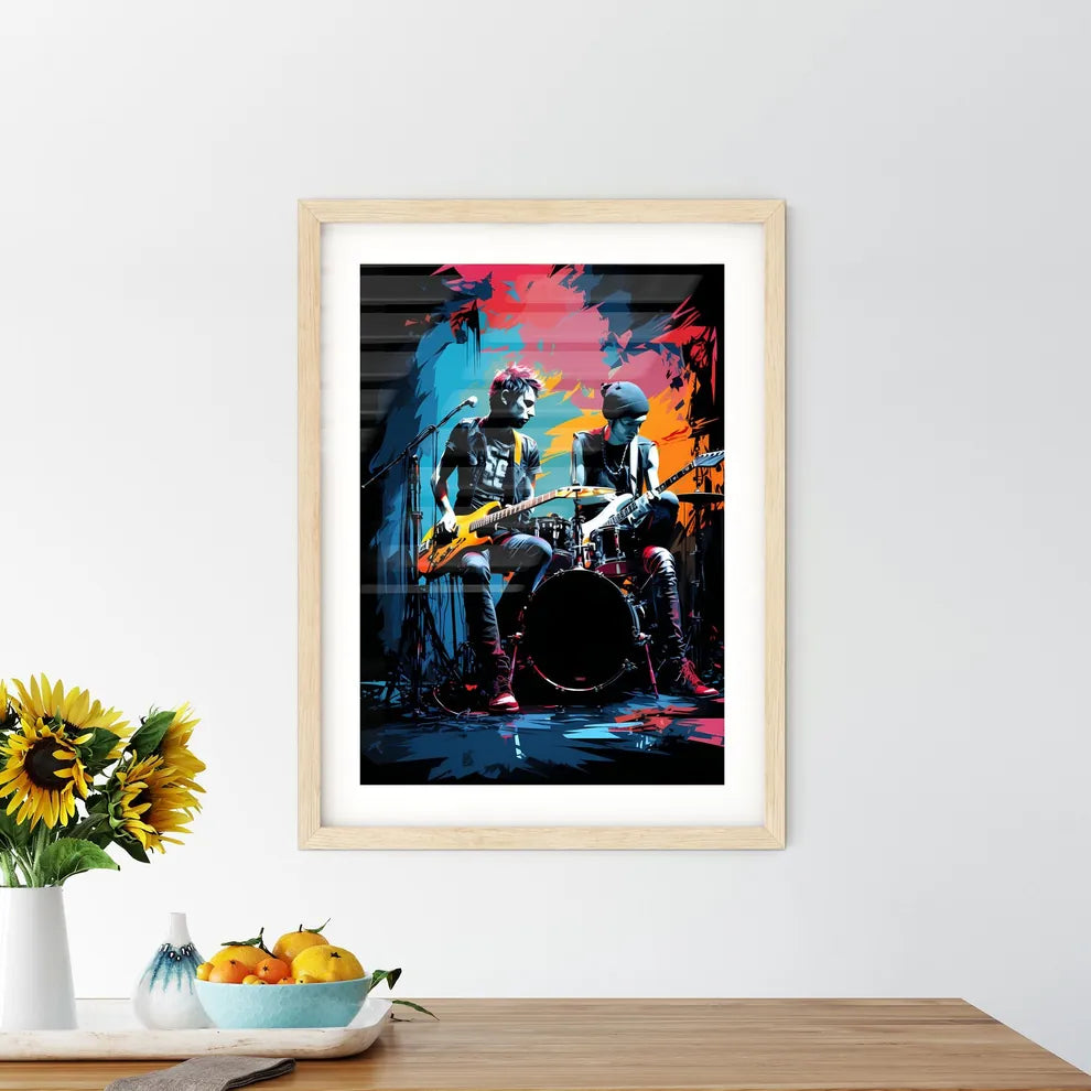 The Band - A Group Of People Playing Instrum - Kitchen Hangings