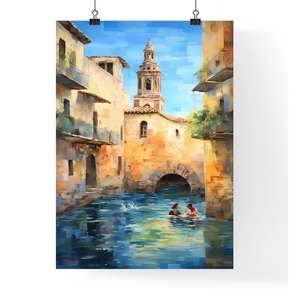 The Bath - A Water In A Small Town Poster