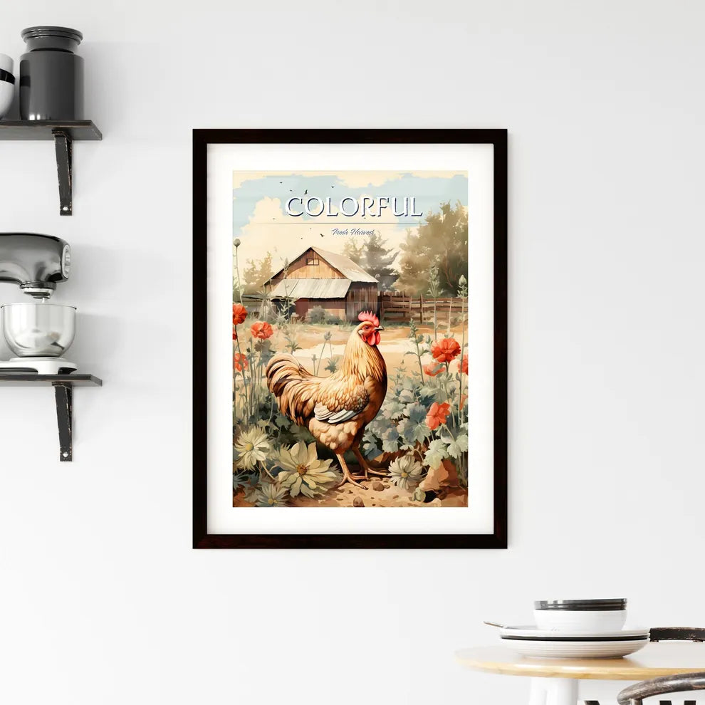 The Farm  Framed Print