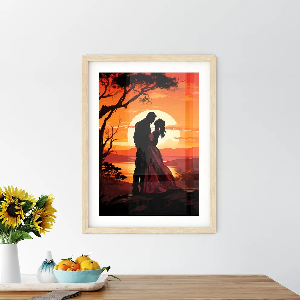 The Offer - A Man And Woman Kissing Under A  - Kitchen Hangings